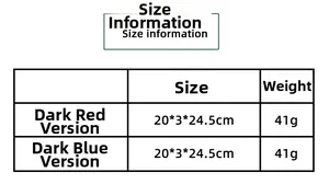 Detailed size chart showing dimensions and weight for Christmas decorative bows