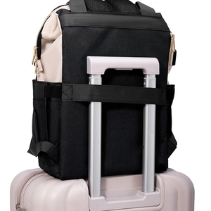 Sac à dos professionnel étanche avec sangle de bagage pour fixation sur valise