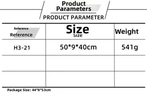 Detailed size specifications for Christmas wreath with gold oil lamp, 50x9x40cm