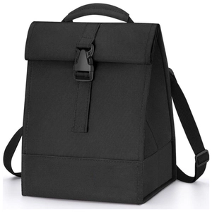 Sac À Déjeuner Isotherme Tissu Oxford Imperméable Feuille Aluminium Sac Isotherme Portable Sac À Main Bandoulière Bureau Pique Nique