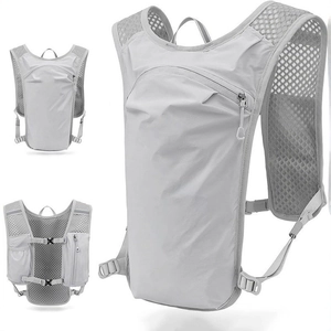 Breathable Lightweight Running Vest Backpack For Marathon Hiking Cycling Outdoor Sport Water Bag Storage Vest Men Women