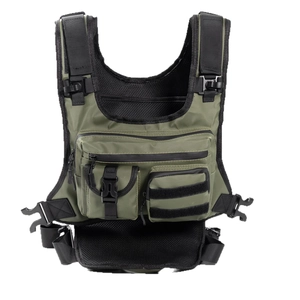 Tactical Chest Bag Multi Pocket Oxford Cloth Waterproof Adjustable Outdoor Utility Vest Bag For Men Running Cycling