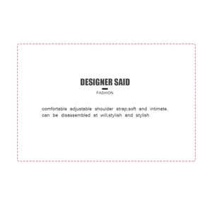 Detail page showing adjustable and detachable soft leather shoulder strap features