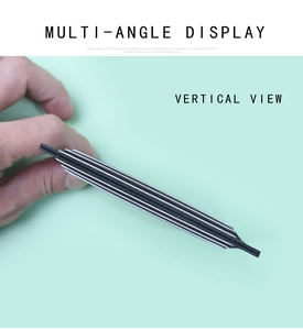 Vertical view of multi-layer foam sealing strip showing the composite material structure