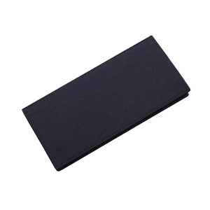 Long canvas wallet for men featuring durable oxford fabric and detailed stitching design