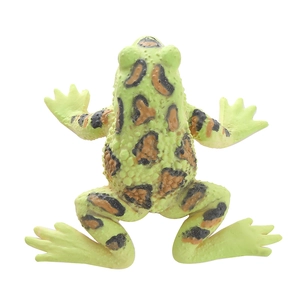 Realistisches grünes Kröten-Frosch-Spielzeug zum Stressabbau mit Hautstrukturdetails