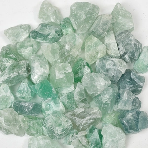 Bulk natural green fluorite raw crystal stones for home decor and aromatherapy