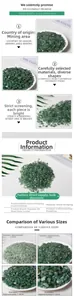 Polished Green Aventurine chips in various sizes for crystal healing and garden decor