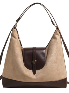 Sac à dos hobo vintage de grande capacité avec bandoulière réglable pour femme