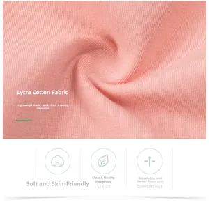Dettaglio in macro del cotone Lycra rosa con trama traspirante ed elastica superiore