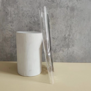 Side view of ultra-thin transparent protective storage bag for autumn wooden ornaments