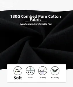 Detail aus 180G gekämmter Baumwolle, weich, atmungsaktiv und pillingresistent im Fokus