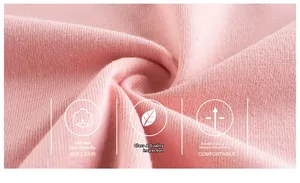 Dettaglio macro di morbida maglia di cotone rosa con trama traspirante per l'estate