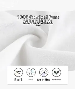 Close-up of 180G combed cotton fabric showing soft texture for children's t-shirts