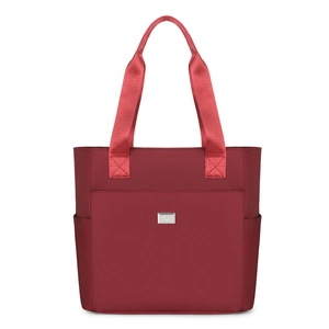 Women Large Capacity Oxford Cloth Tote Bag Waterproof Lightweight Multi Pocket Shoulder Bag For Daily Commuting Travel Handbag