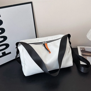 Minimalist Waterproof Oxford Cloth Crossbody Bag Women Men Large Capacity Shoulder Messenger Bag For Travel Fitness Daily