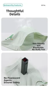 Breathable ice silk boys underwear with dinosaur print showing steam ventilation test