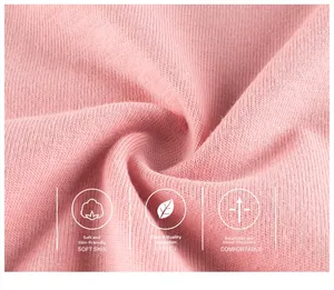 Macro shot of soft pink breathable knit fabric with grade A quality textile texture