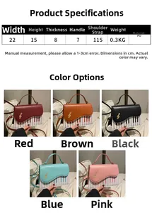 Detail view of piano theme crossbody bag showing PU material specs and music note hardware