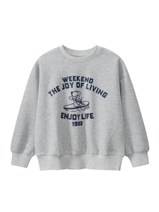 Boys Crewneck Sweatshirt Pullover Long Sleeve Cotton Blend Cartoon Print Casual Sporty Outdoor Top For Big Kids