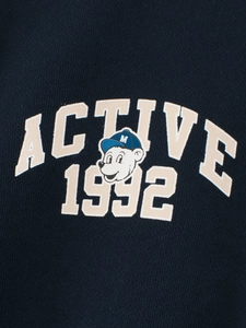 Pantalon de jogging enfant bleu marine avec imprimé ours Active 1992 style rétro