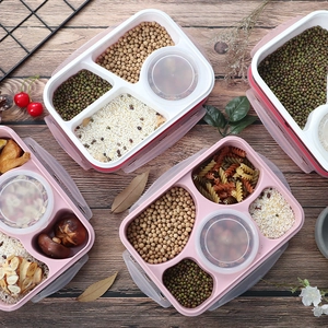 Boîte à lunch pliable en silicone avec compartiments pour le stockage des aliments