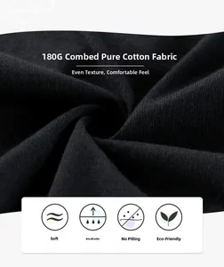Macro shot of 180G combed cotton fabric showing soft, breathable, and anti-pilling texture