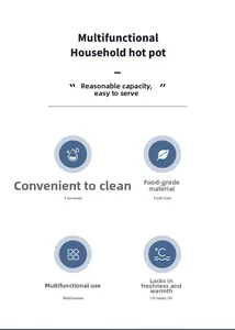 Key features of the stainless steel insulated soup cup showing 12h heat retention