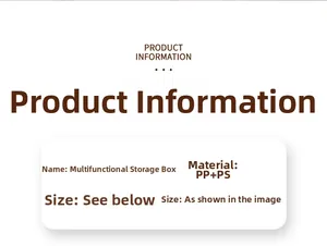 Especificaciones técnicas y detalles del material del organizador de cosméticos multiuso