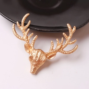 Deer Head Cabinet Pull Zinc Alloy Antler Drawer Handle For Wine Cabinet Wardrobe Retro Decorative