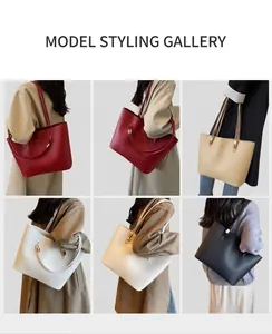 Détail montrant les sacs fourre-tout rouges, beige, blancs et noirs avec lettrage
