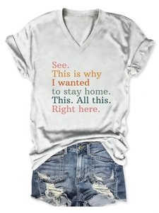Detail of V-neck white cotton t-shirt with letter print and denim shorts flat lay