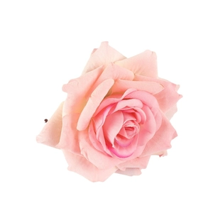 Handmade pink fabric rose napkin ring for wedding and banquet table decoration
