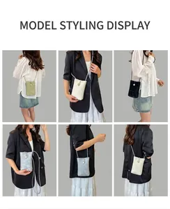 Modern mini crossbody bag for women featuring a large pearl clasp in four various colors