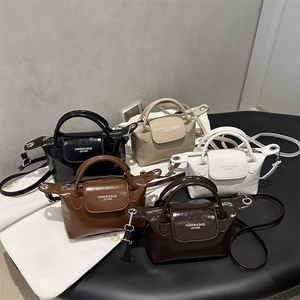 Borsa a Tracolla da Donna in Pelle PU Fashion Piccola Quadrata Design di Nicchia Stampata Borsa Crossbody Casual con Tracolla Regolabile