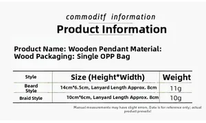 Size chart for wooden Christmas ornaments showing dimensions and weight for dwarf gnomes