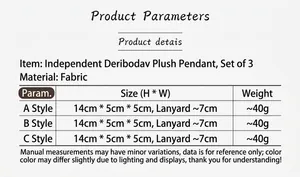 Size chart showing 14cm patriotic faceless gnome dolls for Independence Day decoration