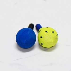 DIY colorful mushroom tree pendant craft toys for creative home painting and kids playing