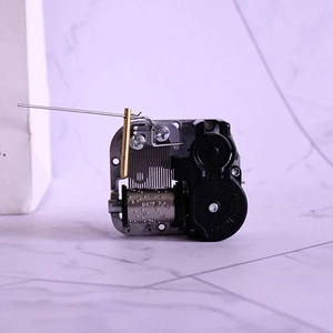 18 Note Music Box Movement DIY Wind Up Mechanical Musical Box Parts With Metal Stop Device Replacement For Crafts Gifts