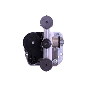 Mechanical music box movement with Sankyo metal gears and rotating arm component