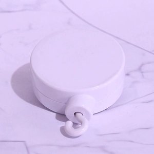 Weißer runder Musikbox-Motor aus Kunststoff mit Haken für DIY-Babybett-Mobile