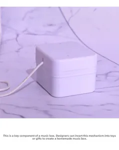 Mouvement mécanique interne de boîte à musique à tirette pour jouets et cadeaux DIY