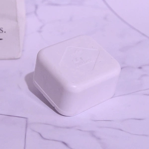 Mechanical music box movement accessory with white plastic shell and center axis