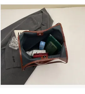 Interior view of large tote bag showing capacity for tablet, phone, and daily essentials