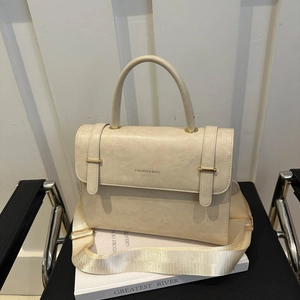 Women Vintage PU Leather Shoulder Bag Fashion Small Square Crossbody Bag Street Trend Design Handbag For Daily Casual Use