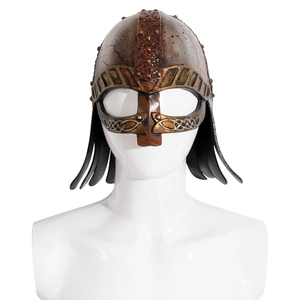 Middeleeuwse Vikinghelm met bloedeffect voor cosplayfeesten en kostuumdecoraties