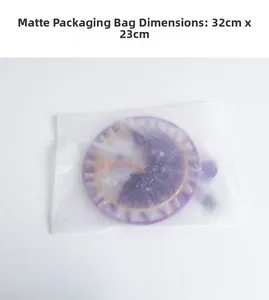 Frosted packaging bag with dimensions 32x23cm for tree of life crystal suncatcher