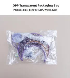 Amethyst tree of life moon ornament in protective packaging with size 45cm x 22cm