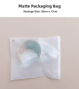 Matte 20x17cm ritsverpakking voor maanvormige kristallen decoratieve hangers