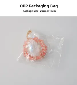 Watermelon crystal suncatcher in OPP bag packaging, size 29x13cm, for garden decor